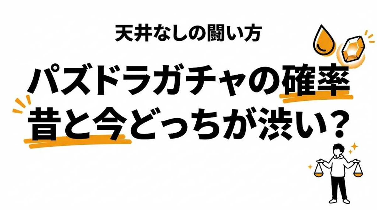 パズドラのガチャ確率は？ゴッドフェスとコラボの当たりやすさを徹底調査